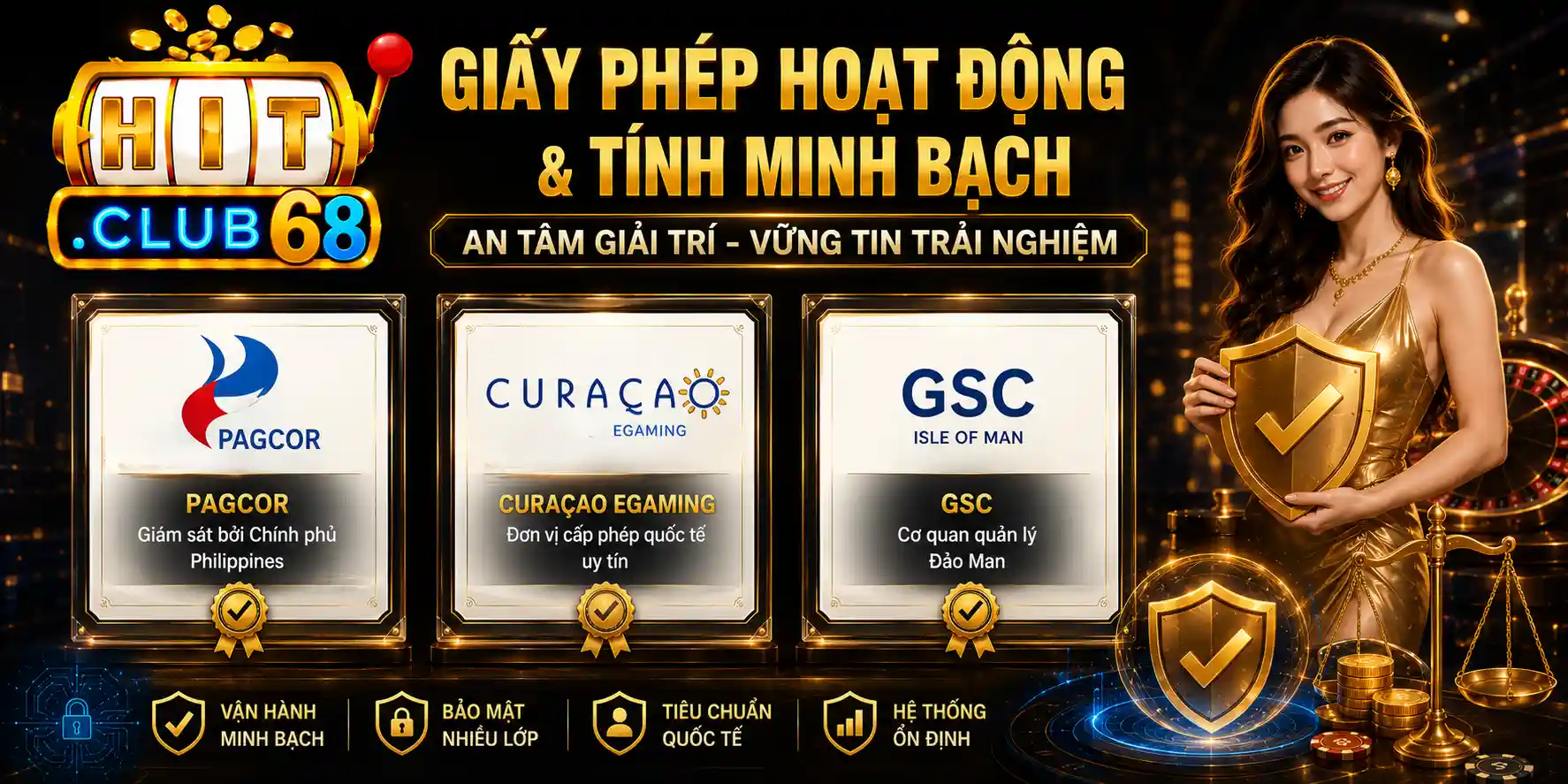 Giấy phép hoạt động và tính minh bạch trong vận hành